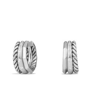 Brand new David Yurman huggie earrings